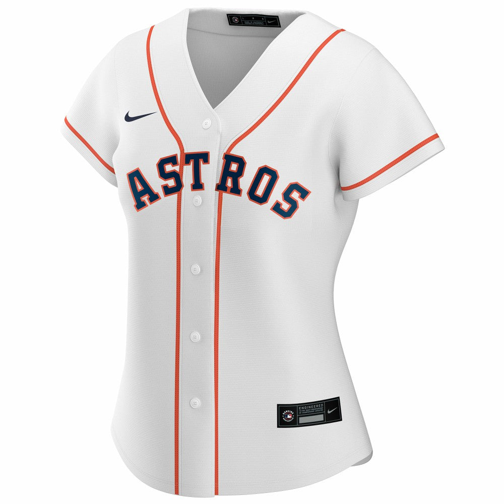 Houston Astros Women's Home Replica Custom Jersey - White | Nike