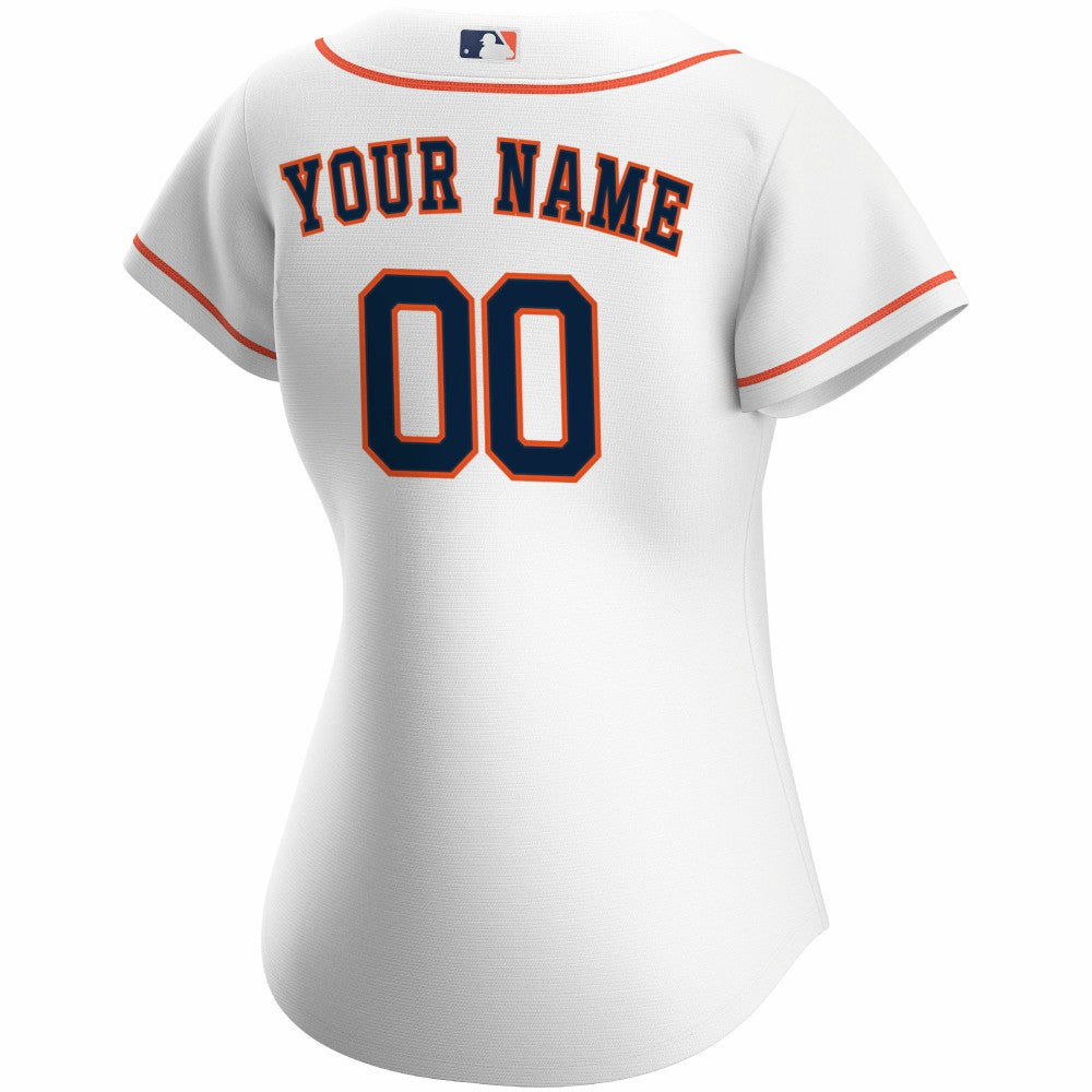 Houston Astros Women's Home Replica Custom Jersey - White | Nike