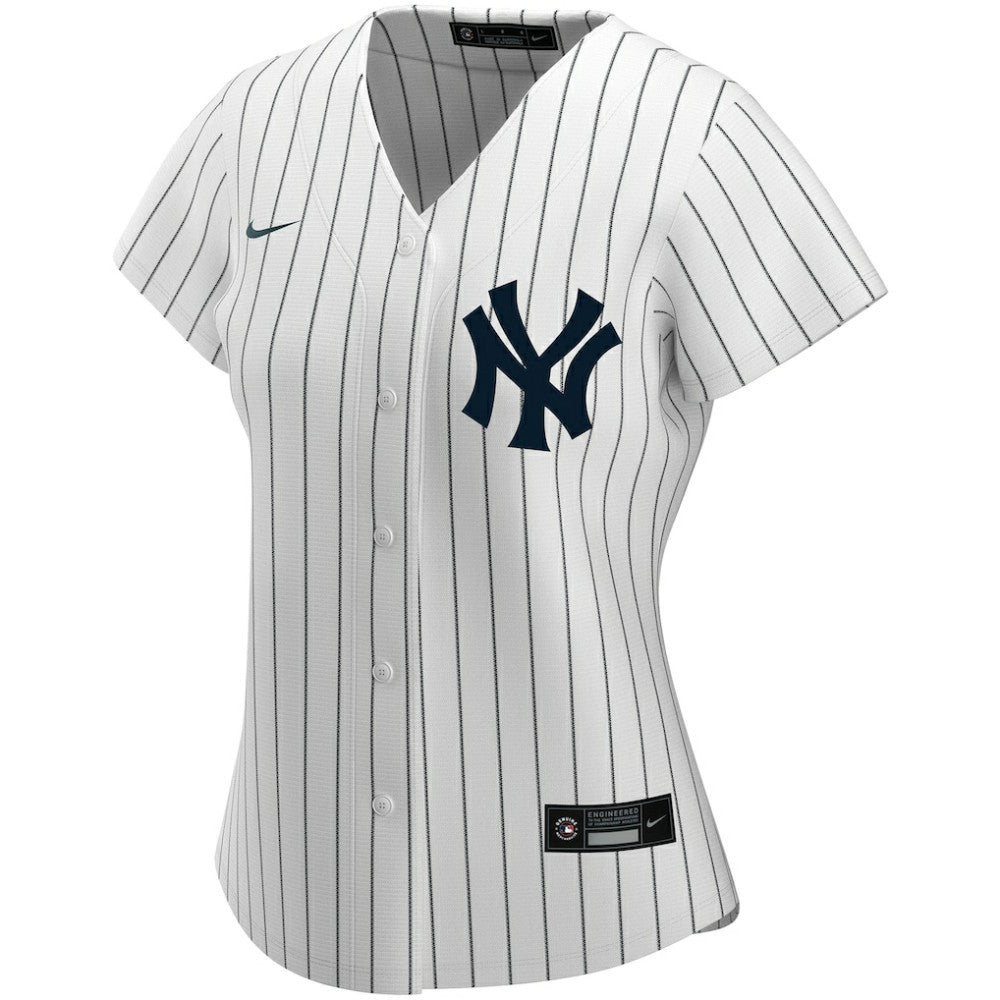 New York Yankees Women's Home Replica Custom Jersey - White | Nike