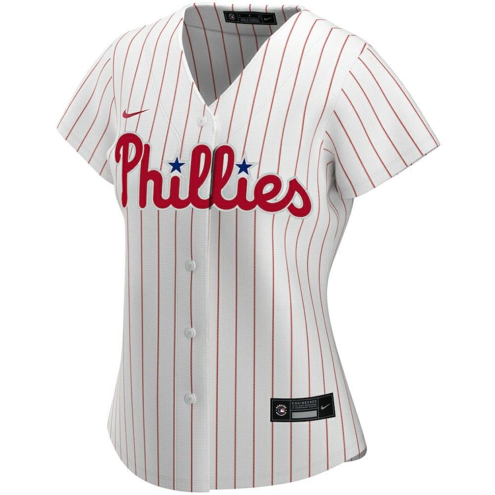 Philadelphia Phillies Women's Home Replica Custom Jersey - White | Nike