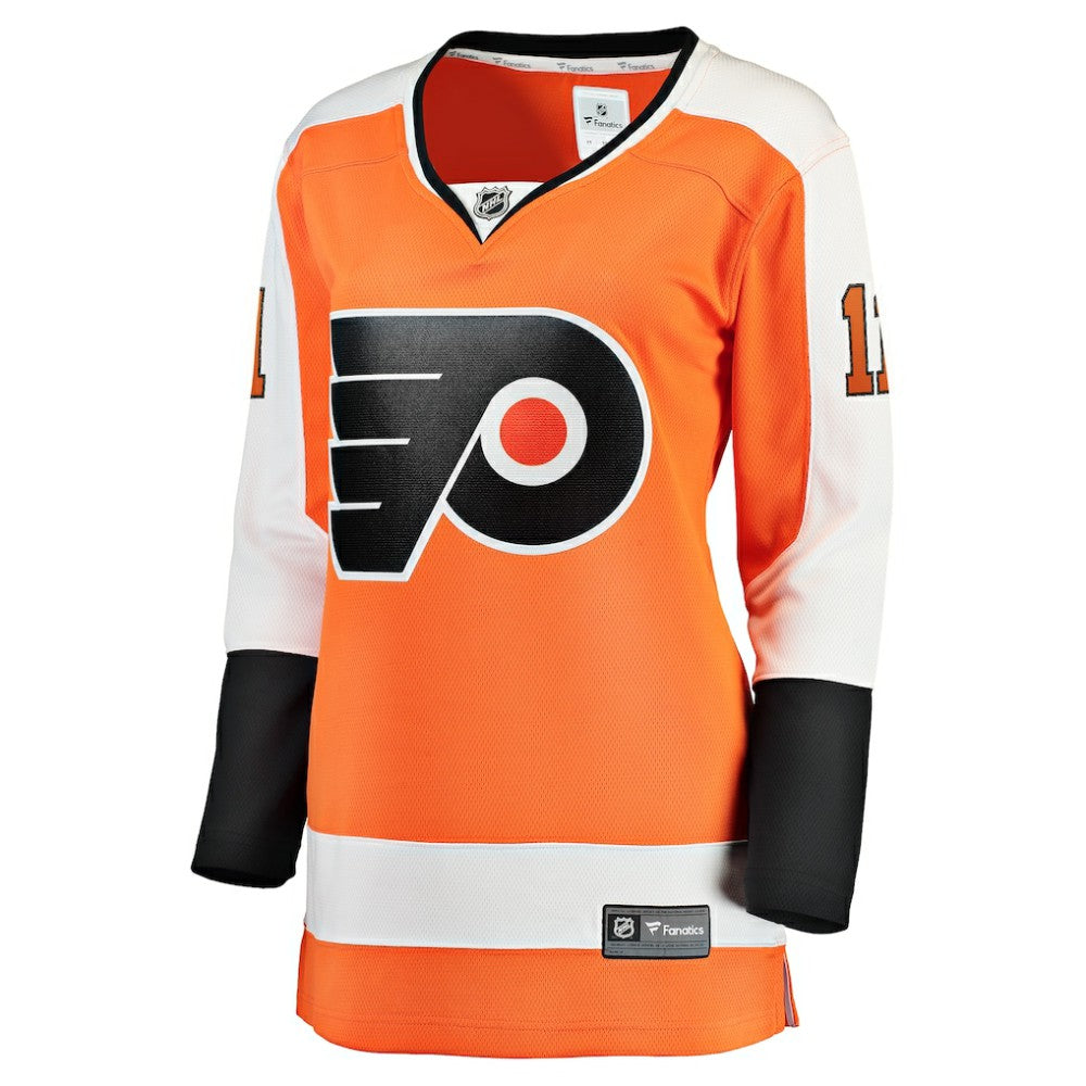 Travis Konecny Philadelphia Flyers Fanatics Women's Home Breakaway Jersey Orange