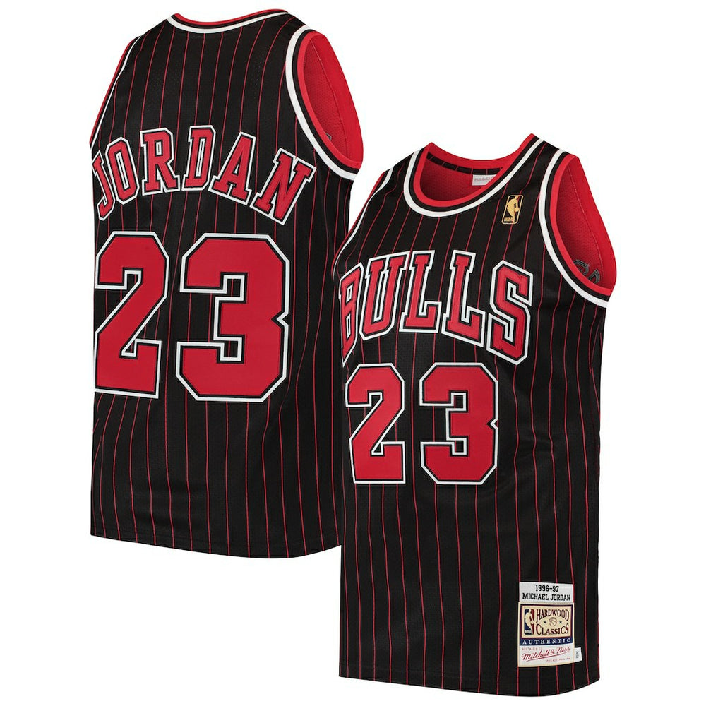 Michael Jordan Chicago Bulls 1996/97 Hardwood Classics Authentic Jersey sale - Black | Mitchell & Ness outlet