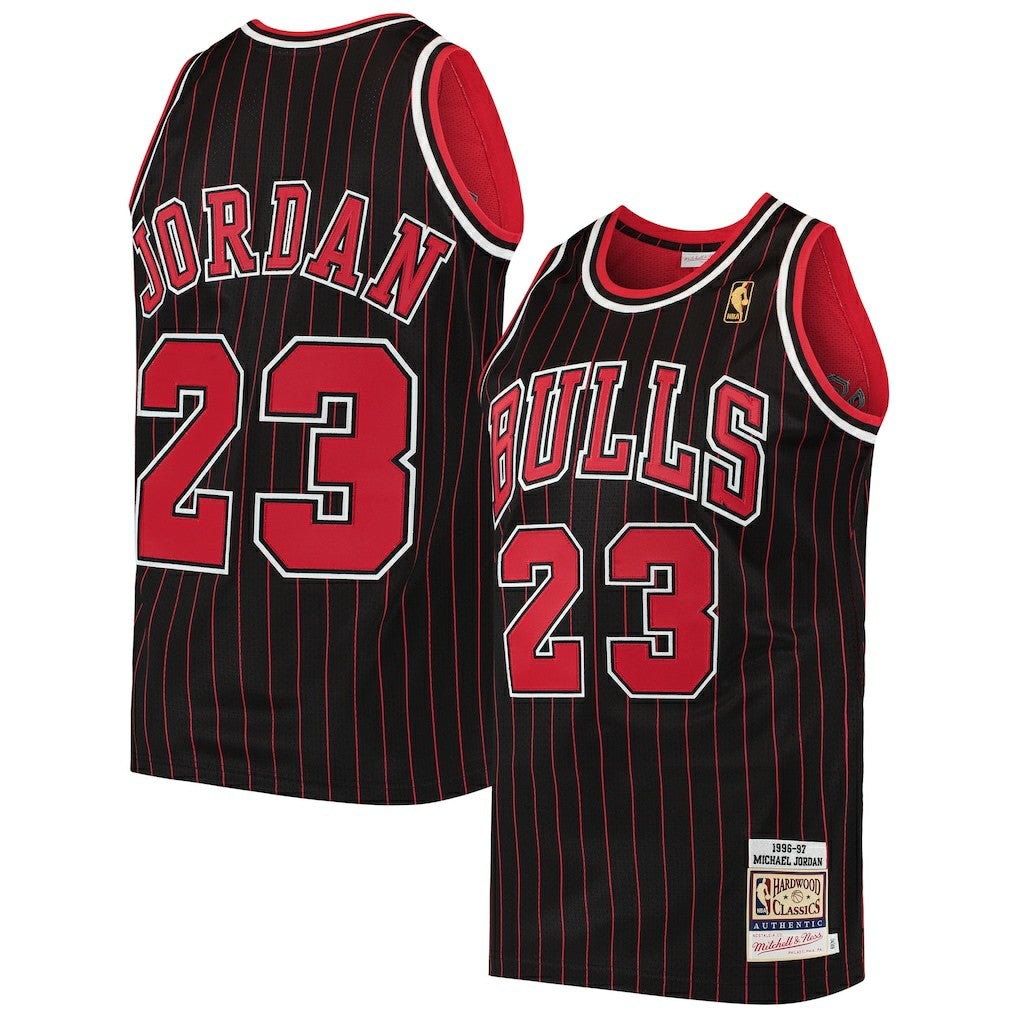 Michael Jordan Chicago Bulls 1996/97 Hardwood Classics Authentic Jersey sale - Black | Mitchell & Ness outlet