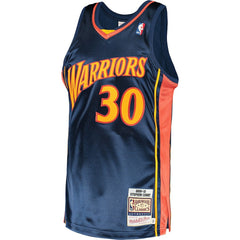 Stephen Curry Golden State Warriors 2009/10 Hardwood Classics Authentic Jersey sale - Navy | Mitchell & Ness cheap