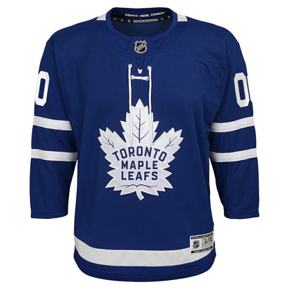 Toronto Maple Leafs Youth Home Premier Custom Jersey Blue