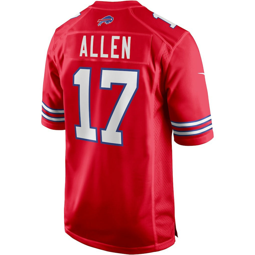 Josh Allen Buffalo Bills Alternate Game Player Jersey - Red | Nike on sale
