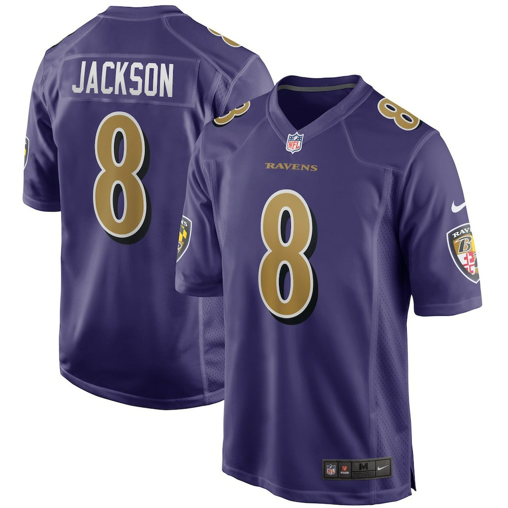 Lamar Jackson Baltimore Ravens Alternate Game Jersey - Purple | Nike discount