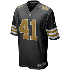 Alvin Kamara New Orleans Saints Alternate Game Jersey - Black | Nike online