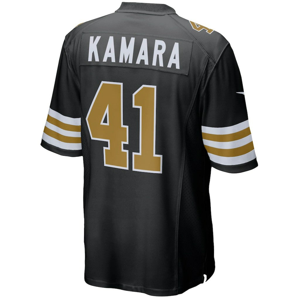 Alvin Kamara New Orleans Saints Alternate Game Jersey - Black | Nike online