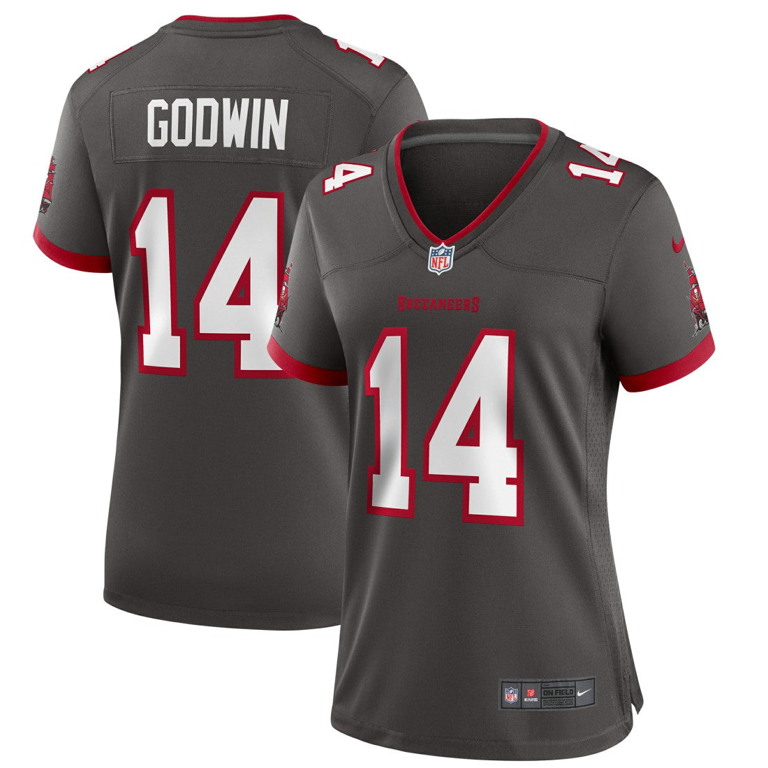 Chris Godwin Tampa Bay Buccaneers Women's Alternate Game Jersey - Pewter | Nike on sale