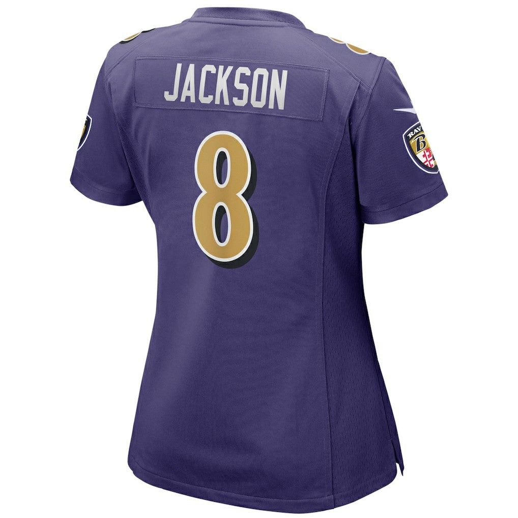 Lamar Jackson Baltimore Ravens Women's Alternate Game Player Jersey - Purple | Nike online