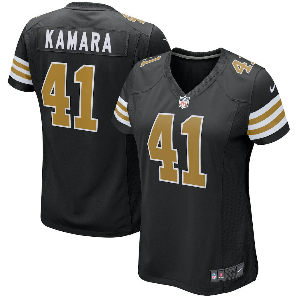 Alvin Kamara New Orleans Saints Women's Player Jersey - Black | Nike online