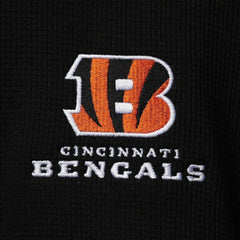 Cincinnati Bengals Dunbrooke Logo Maverick Thermal Henley Long Sleeve T-Shirt - Black online