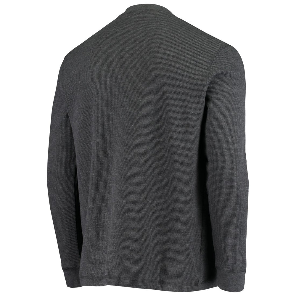Tampa Bay Buccaneers Dunbrooke Logo Maverick Thermal Henley Long Sleeve T-Shirt - Charcoal for sale