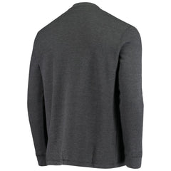 Tampa Bay Buccaneers Dunbrooke Logo Maverick Thermal Henley Long Sleeve T-Shirt - Charcoal for sale
