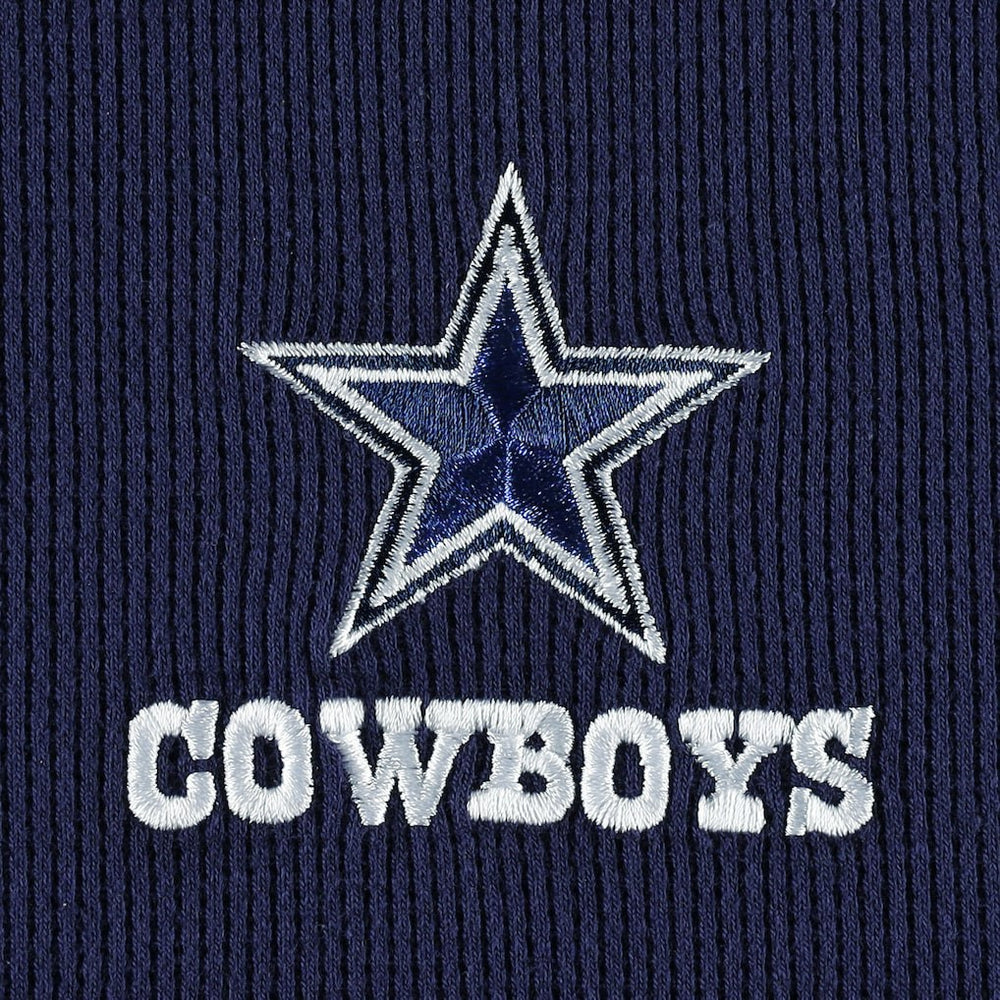 Dallas Cowboys Maverick Thermal Henley Long Sleeve T-Shirt - Navy discount