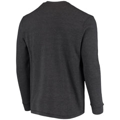 Detroit Lions Dunbrooke Logo Maverick Thermal Henley Long Sleeve T-Shirt - Charcoal on sale