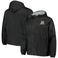 Cincinnati Bengals Dunbrooke Logo Legacy Stadium Full-Zip Jacket- Black cheap