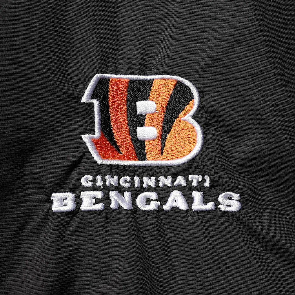 Cincinnati Bengals Dunbrooke Logo Legacy Stadium Full-Zip Jacket- Black cheap