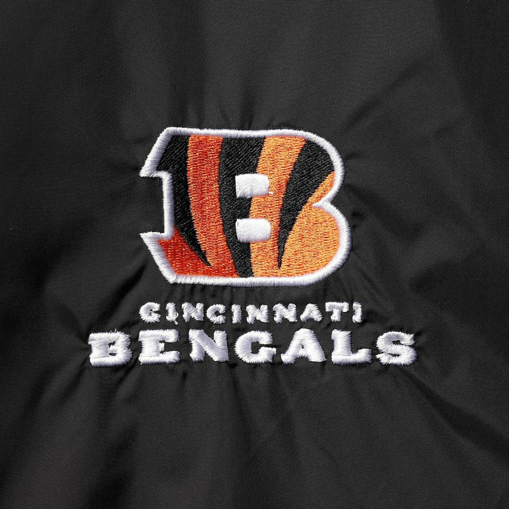 Cincinnati Bengals Dunbrooke Logo Legacy Stadium Full-Zip Jacket- Black cheap