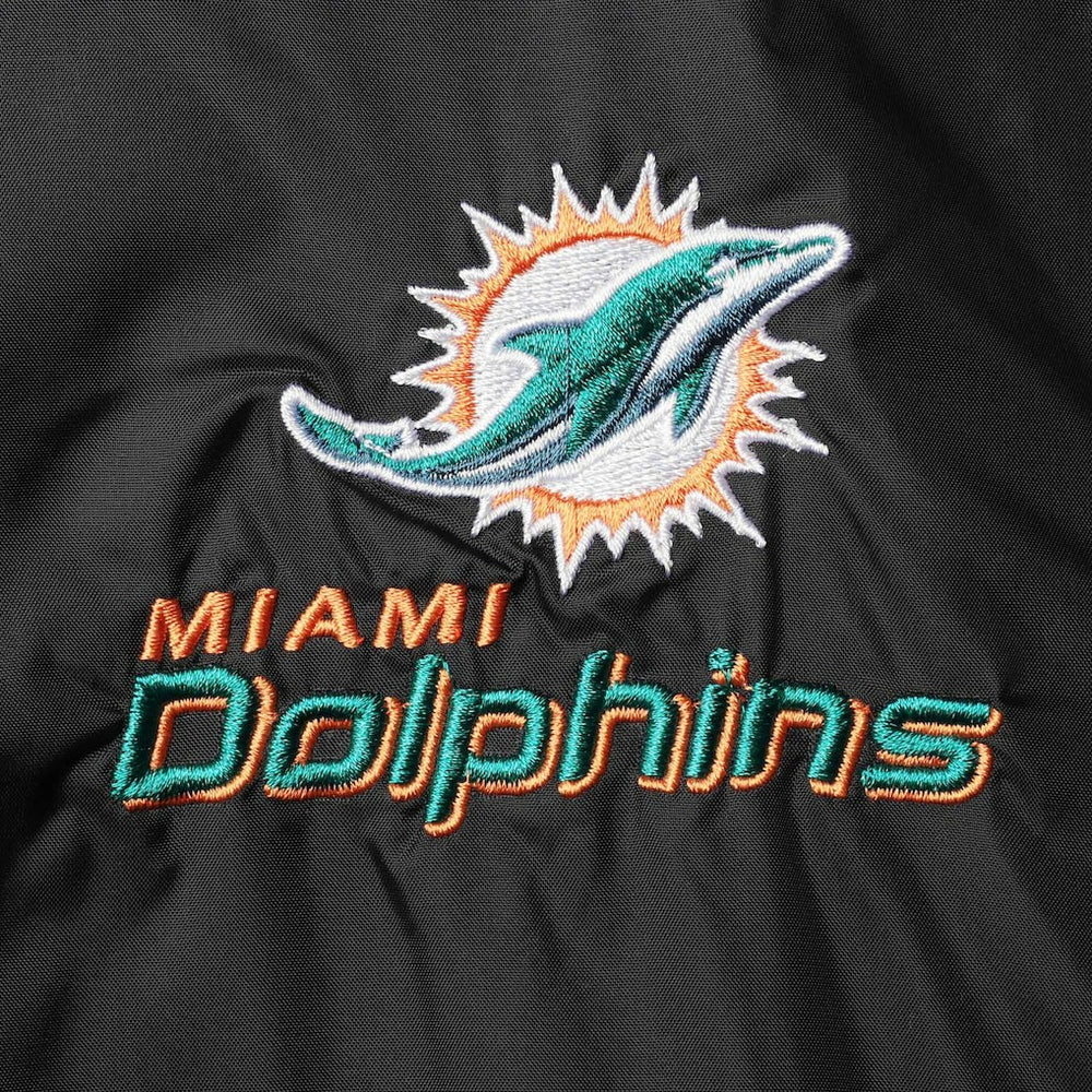 Miami Dolphins Dunbrooke Logo Legacy Stadium Full-Zip Jacket- Black on sale