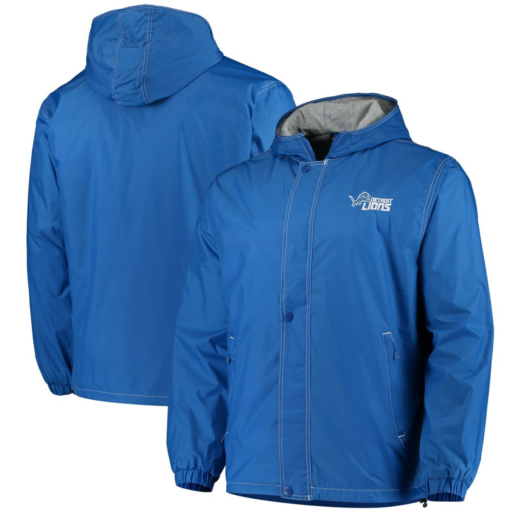 Detroit Lions Dunbrooke Logo Legacy Stadium Full-Zip Jacket- Blue outlet