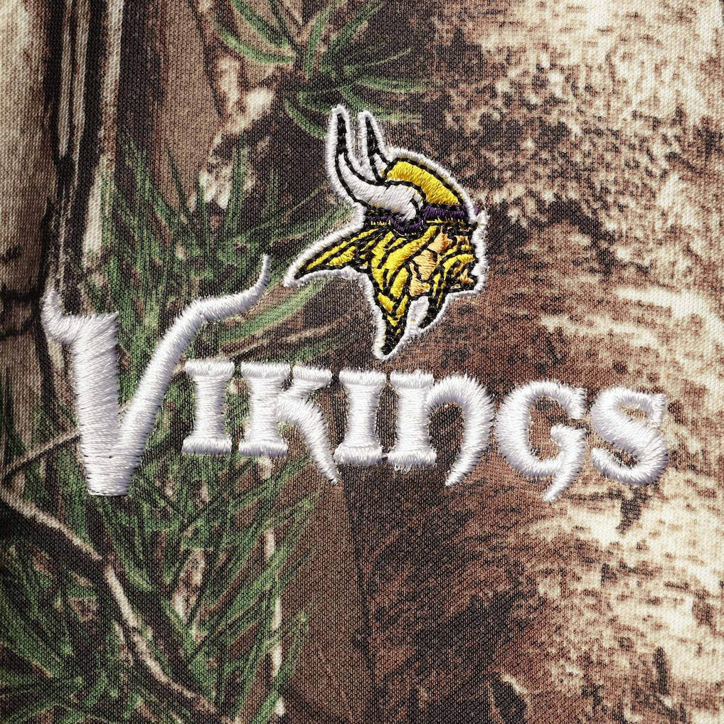 Minnesota Vikings Dunbrooke Circle Champion Tech Fleece Pullover Hoodie - Realtree Camo outlet