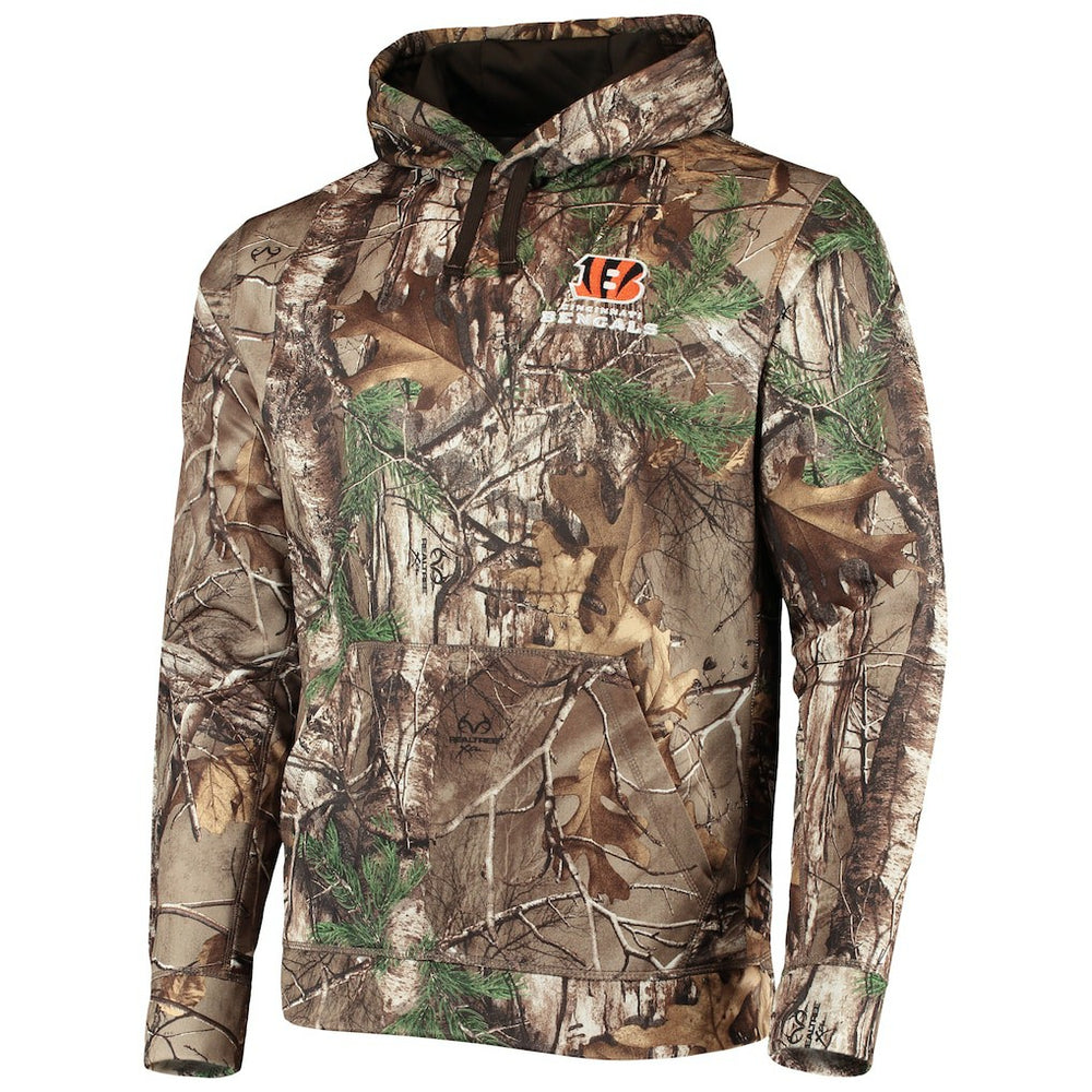 Cincinnati Bengals Dunbrooke Circle Champion Tech Fleece Pullover Hoodie - Realtree Camo sale