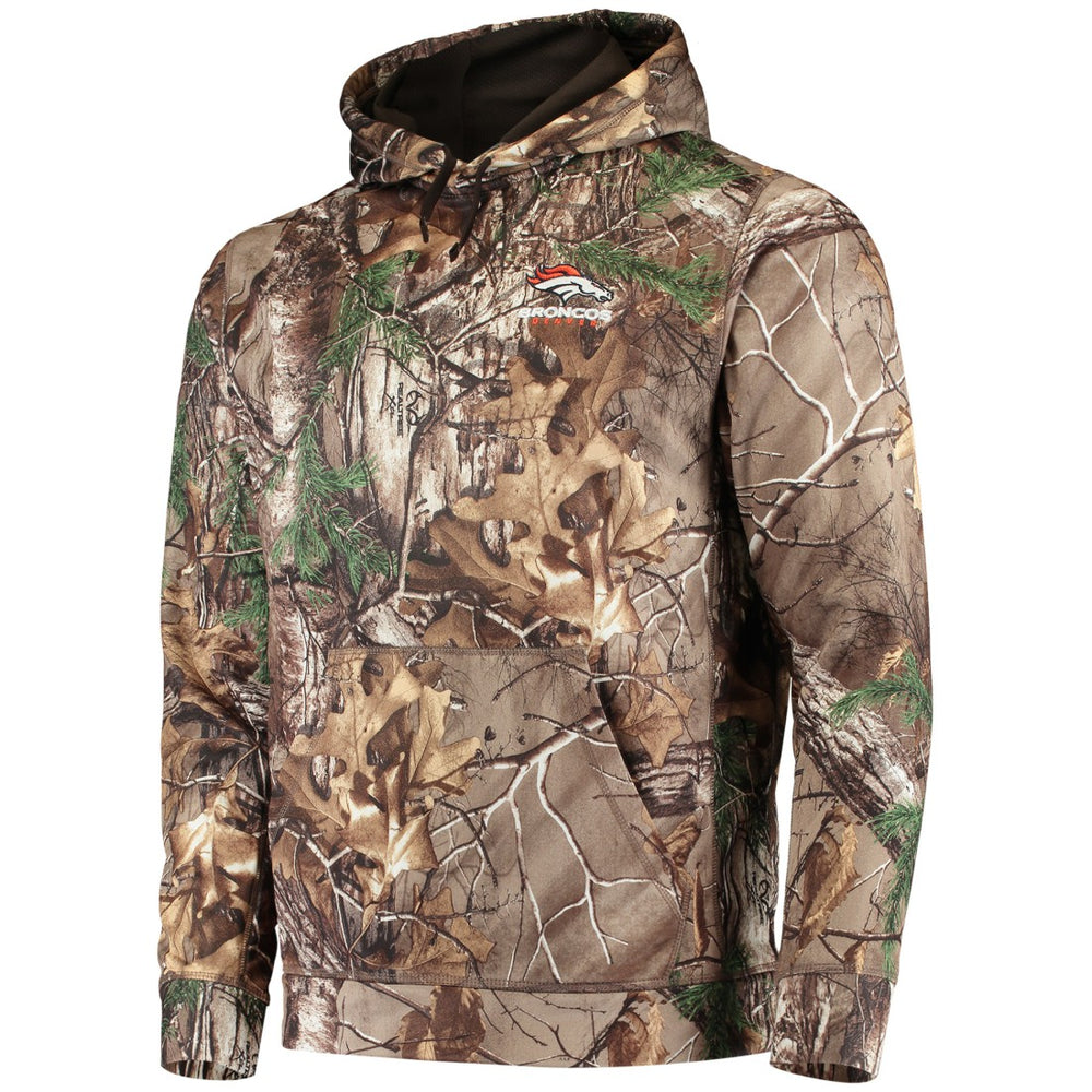Denver Broncos Dunbrooke Circle Champion Tech Fleece Pullover Hoodie - Realtree Camo discount