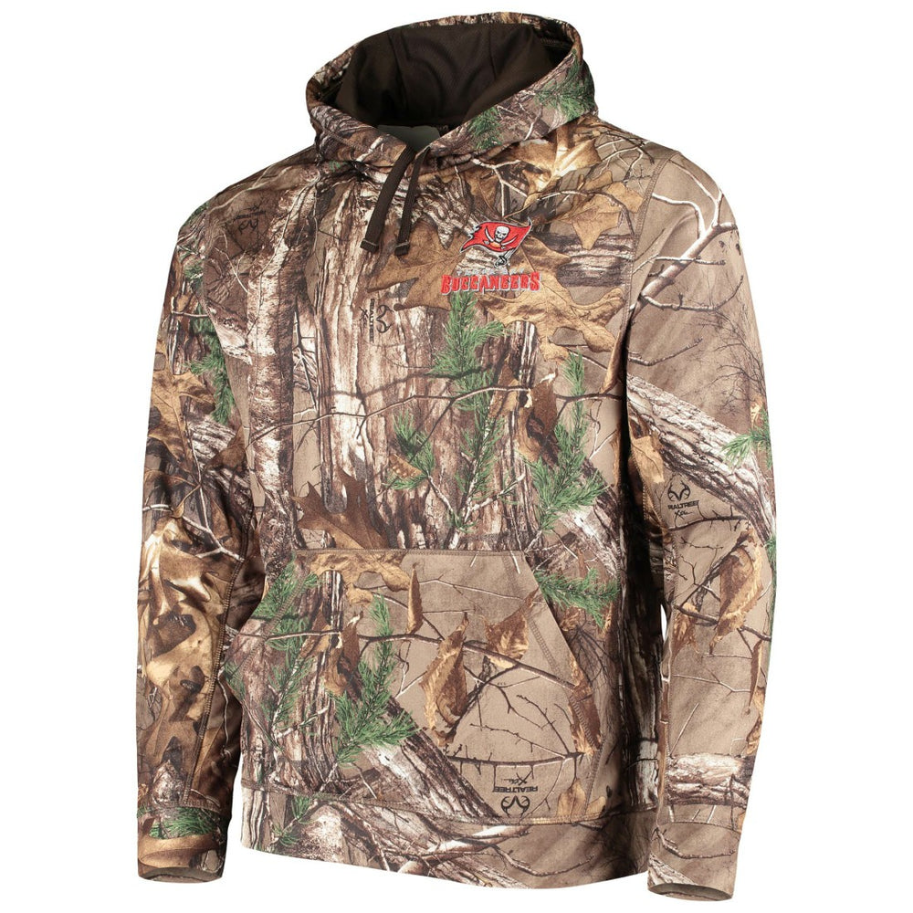 Tampa Bay Buccaneers Dunbrooke Circle Champion Tech Fleece Pullover Hoodie - Realtree Camo online