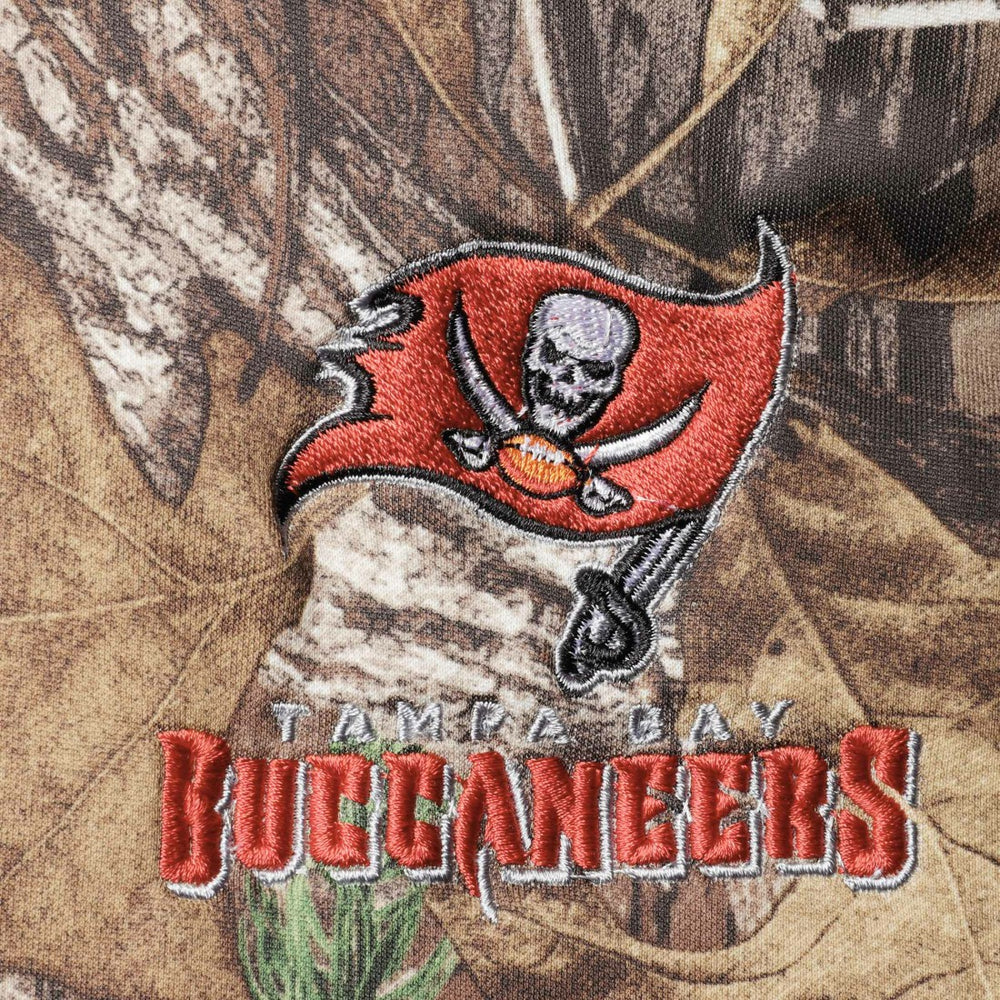 Tampa Bay Buccaneers Dunbrooke Circle Champion Tech Fleece Pullover Hoodie - Realtree Camo online