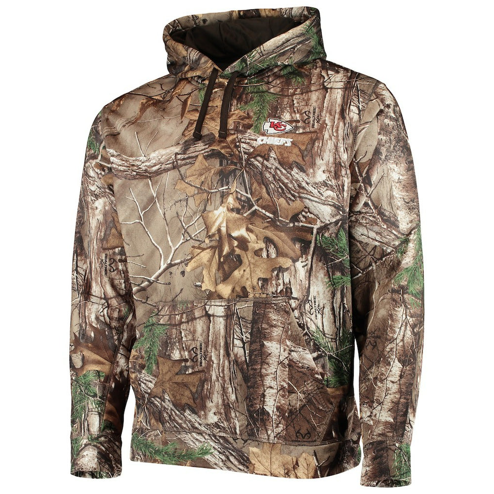 Kansas City Chiefs Dunbrooke Circle Champion Tech Fleece Pullover Hoodie - Realtree Camo outlet