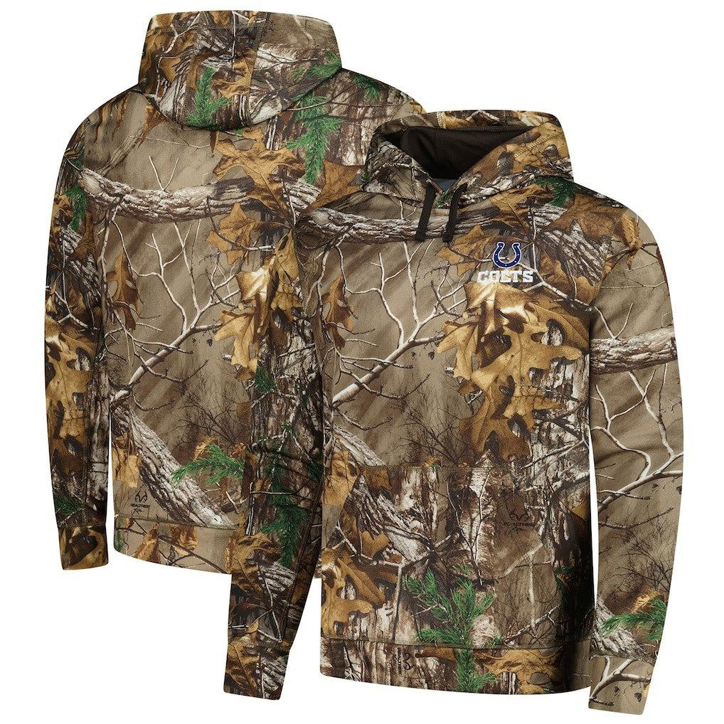 Indianapolis Colts Dunbrooke Circle Champion Tech Fleece Pullover Hoodie - Realtree Camo online