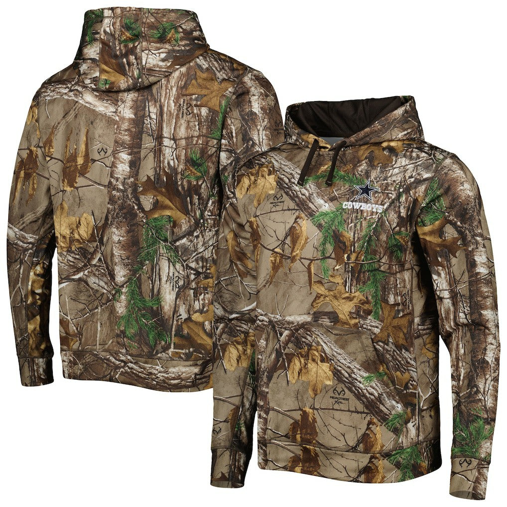 Dallas Cowboys Champion Tech Fleece Pullover Hoodie - Realtree Camo cheap