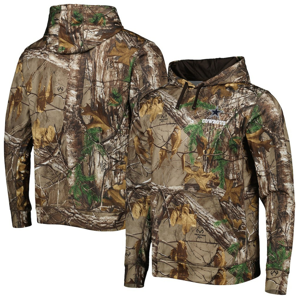 Dallas Cowboys Champion Tech Fleece Pullover Hoodie - Realtree Camo cheap