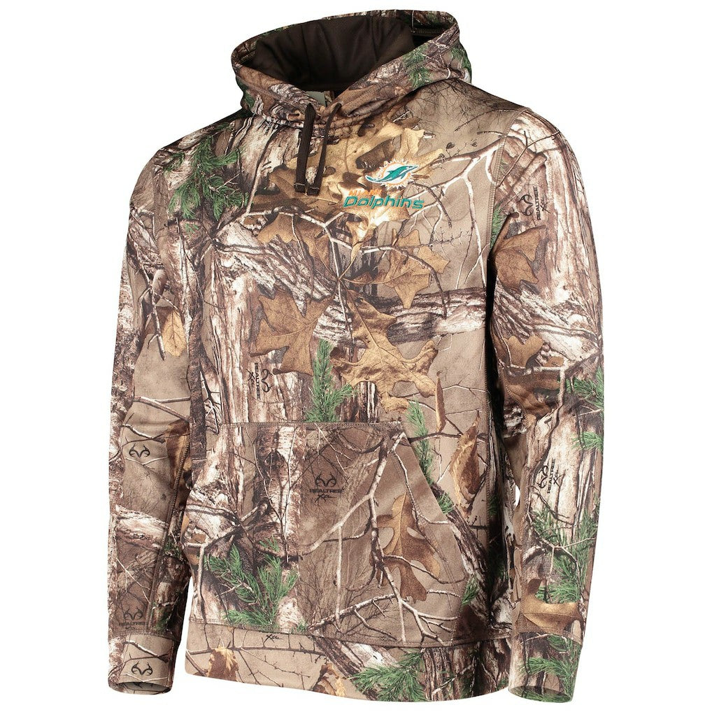 Miami Dolphins Dunbrooke Circle Champion Tech Fleece Pullover Hoodie - Realtree Camo online