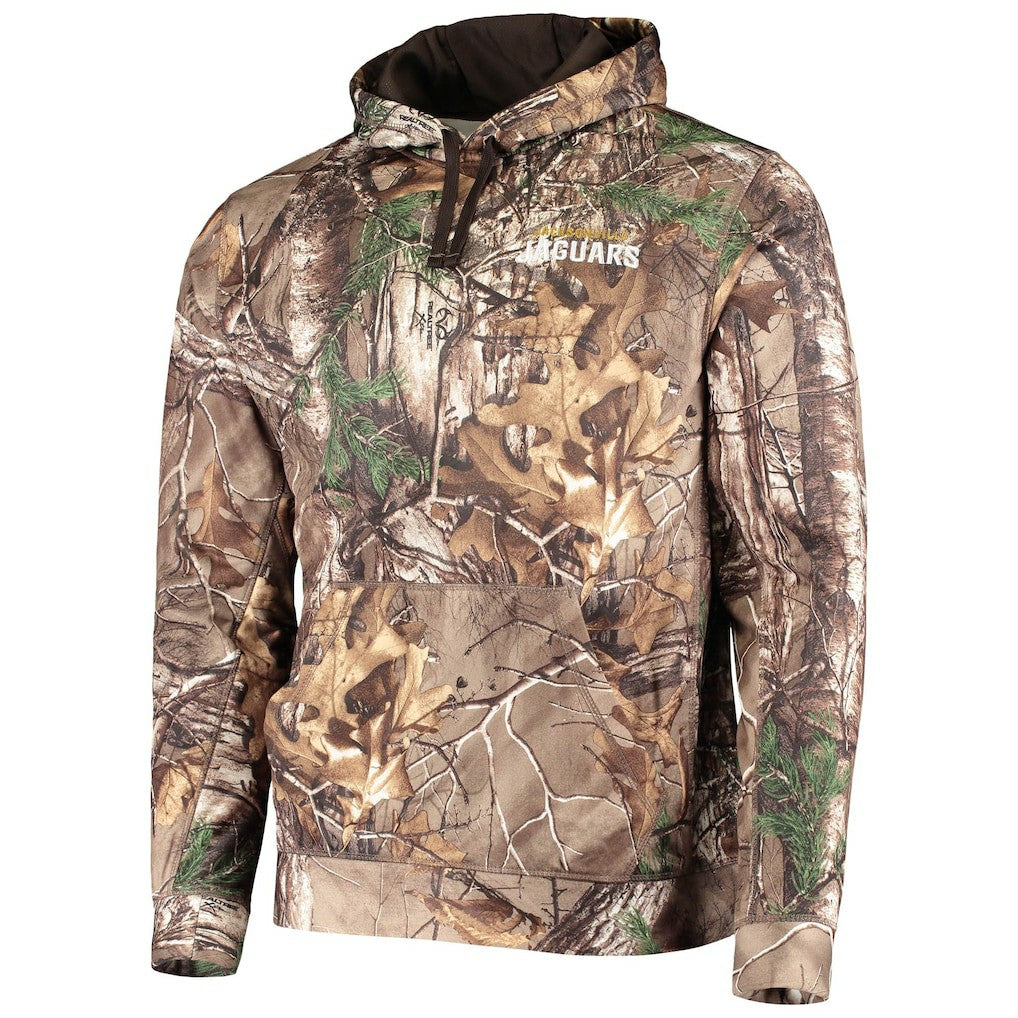 Jacksonville Jaguars Dunbrooke Circle Champion Tech Fleece Pullover Hoodie - Realtree Camo cheap