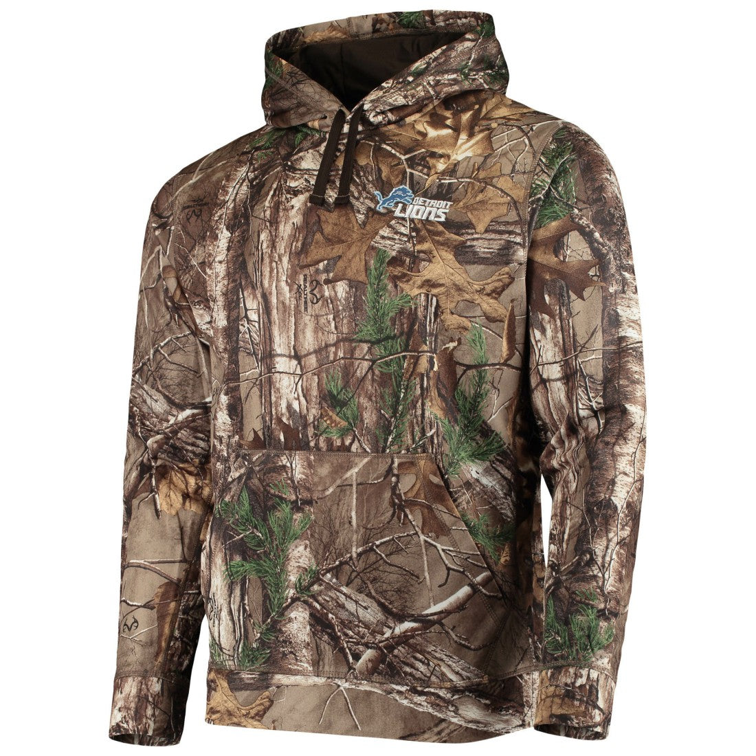 Detroit Lions Dunbrooke Circle Champion Tech Fleece Pullover Hoodie - Realtree Camo sale