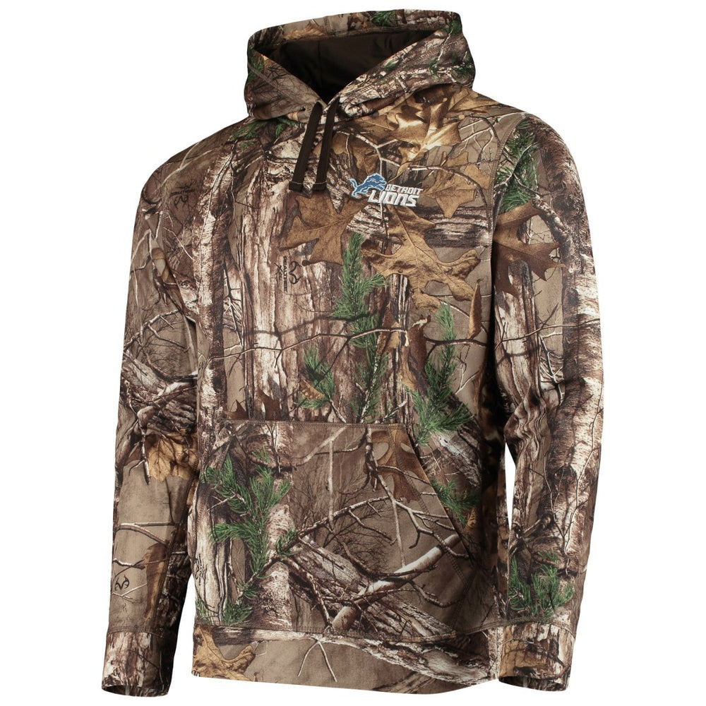 Detroit Lions Dunbrooke Circle Champion Tech Fleece Pullover Hoodie - Realtree Camo sale