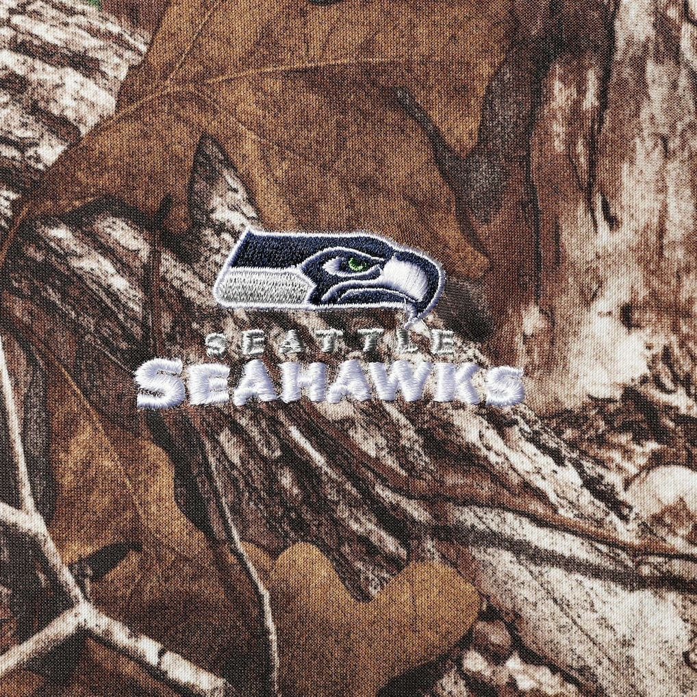 Seattle Seahawks Dunbrooke Circle Champion Tech Fleece Pullover Hoodie - Realtree Camo outlet