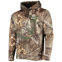 Pittsburgh Steelers Dunbrooke Circle Champion Tech Fleece Pullover Hoodie - Realtree Camo discount