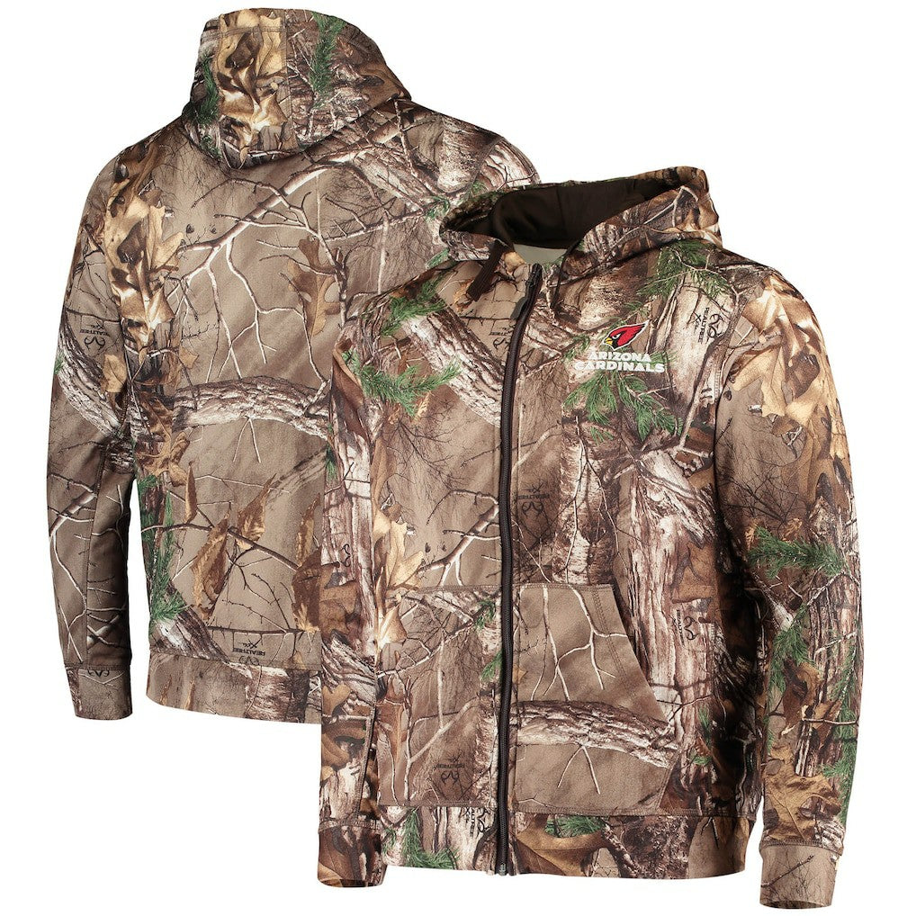 Arizona Cardinals Dunbrooke Trophy Tech Fleece Full-Zip Hoodie - Realtree Camo sale