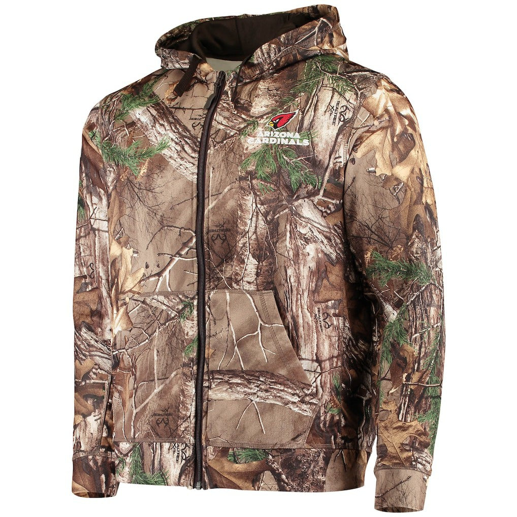 Arizona Cardinals Dunbrooke Trophy Tech Fleece Full-Zip Hoodie - Realtree Camo sale