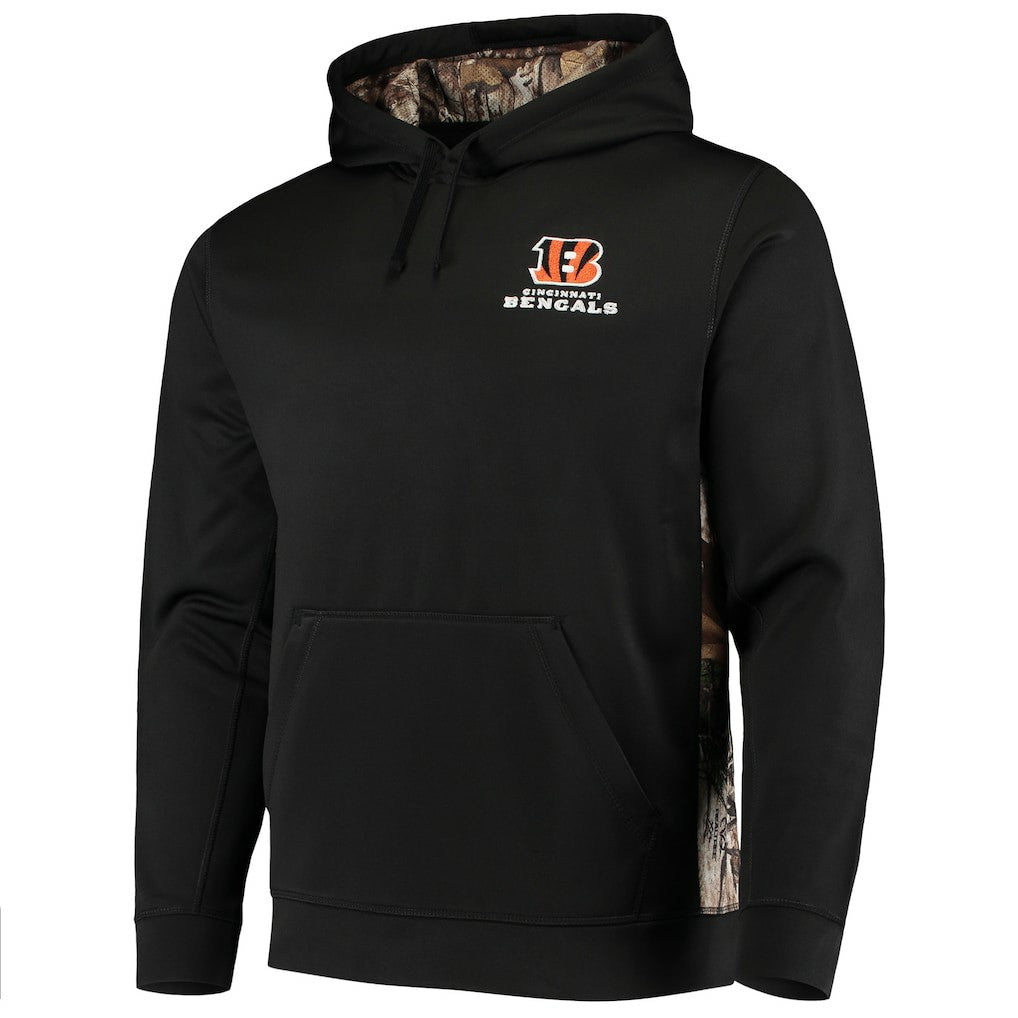 Cincinnati Bengals Dunbrooke Logo Ranger Pullover Hoodie - Black/Realtree Camo on sale