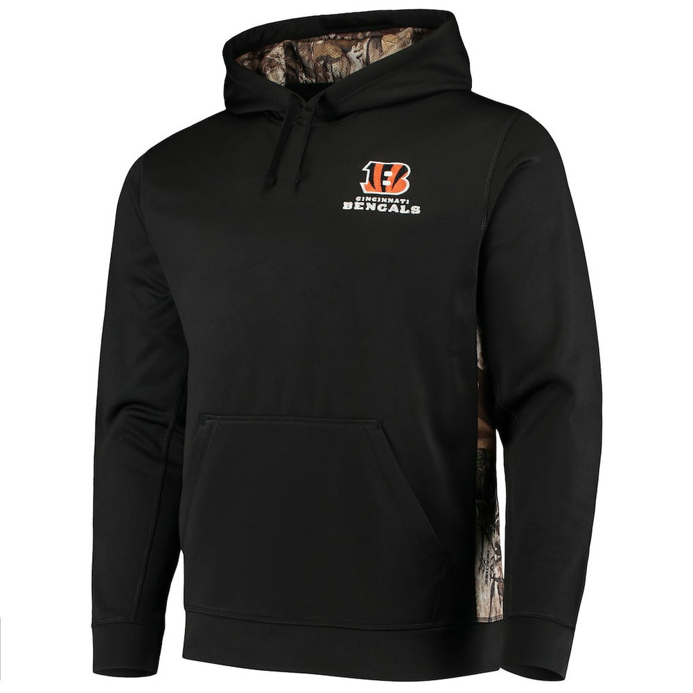 Cincinnati Bengals Dunbrooke Logo Ranger Pullover Hoodie - Black/Realtree Camo on sale