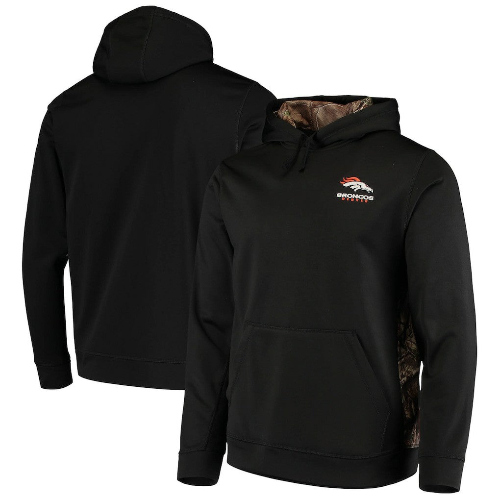 Denver Broncos Dunbrooke Logo Ranger Pullover Hoodie - Black/Realtree Camo on sale