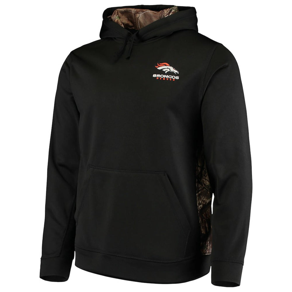 Denver Broncos Dunbrooke Logo Ranger Pullover Hoodie - Black/Realtree Camo on sale