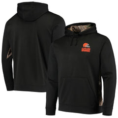 Cleveland Browns Dunbrooke Logo Ranger Pullover Hoodie - Black/Realtree Camo on sale