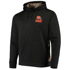 Cleveland Browns Dunbrooke Logo Ranger Pullover Hoodie - Black/Realtree Camo on sale