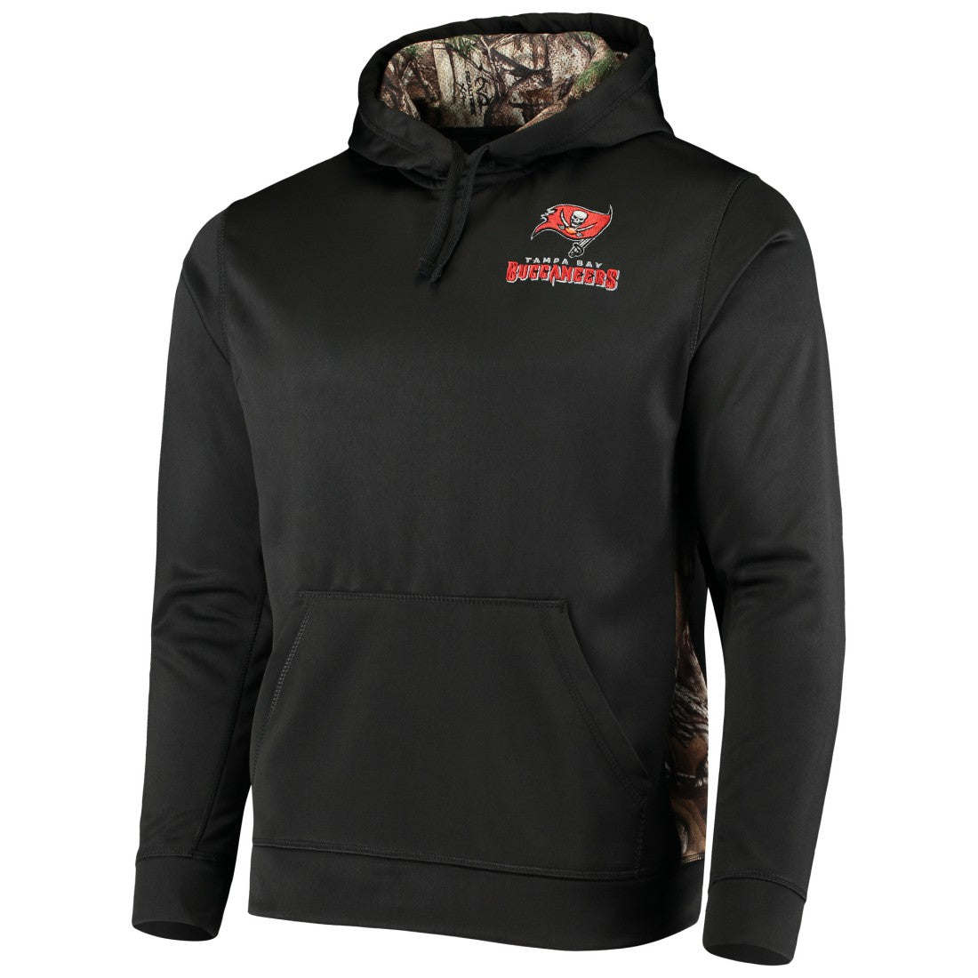 Tampa Bay Buccaneers Dunbrooke Logo Ranger Pullover Hoodie - Black/Realtree Camo discount